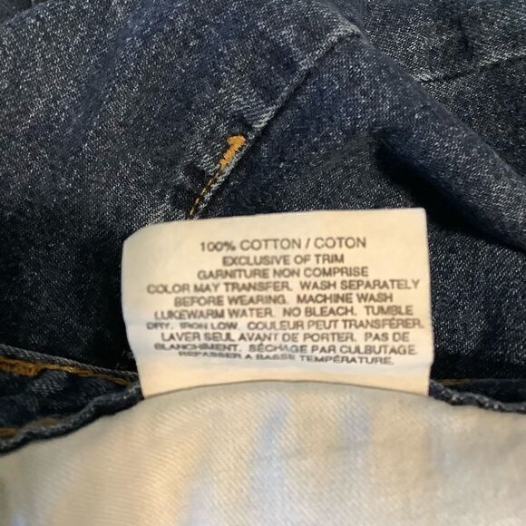 TOMMY HILFIGER “TARA” DENIM SKIRT‎ MADE IN CANADA 🇨🇦 SIZE 12 - Picture 8 of 10